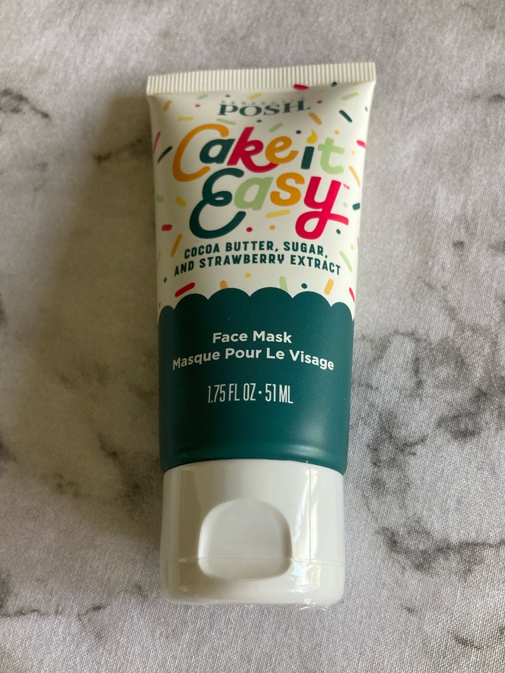 Posh Cake It Easy Face Mask  NWT